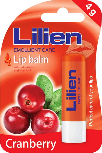 LILIEN Cranberry 4 g - Balzám na rty - Hlavní obrázek
