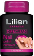 Nail Polish Remover LILIEN Express with sponge Acetone-free 75 ml - Odlakovač na nehty