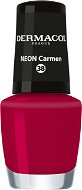 DERMACOL Nail polish Neon Carmen No.38 - Nail Polish