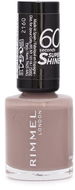 RIMMEL LONDON 60 seconds 810 Grungy Grey 8 ml - Lak na nechty