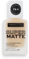 REVOLUTION RELOVE Supermatte Foundation F8.5 24 ml - Make-up