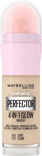 MAYBELLINE NEW YORK Instant Perfector 4-in-1 Glow 01 Light Make-up 20 ml - Alapozó - Fő fotó