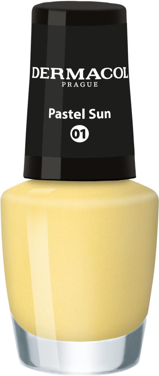 DERMACOL Mini Pastel Sun körömlakk No.01