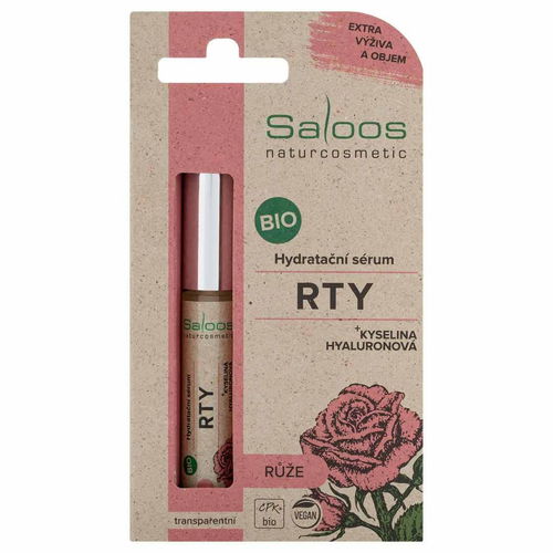 SALOOS Bio Hydratační sérum na rty - Růže 7 ml - Balzám na rty - Hlavní obrázek