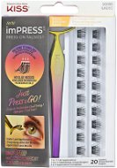 Adhesive Eyelashes KISS imPRESS Press on Falsies Kit 01  - Nalepovací řasy