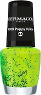 DERMACOL Neon Poppy Yellow č.44 5 ml - Nail Polish