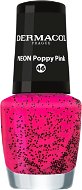 DERMACOL Neon Poppy Pink č.46 5 ml - Lak na nechty