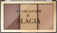 REVOLUTION X Alagia Face Like Alagia Highlight & Bronze Palette - Konturovací paletka