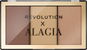 REVOLUTION X Alagia Face Like Alagia Highlight & Bronze Palette - Konturovací paletka