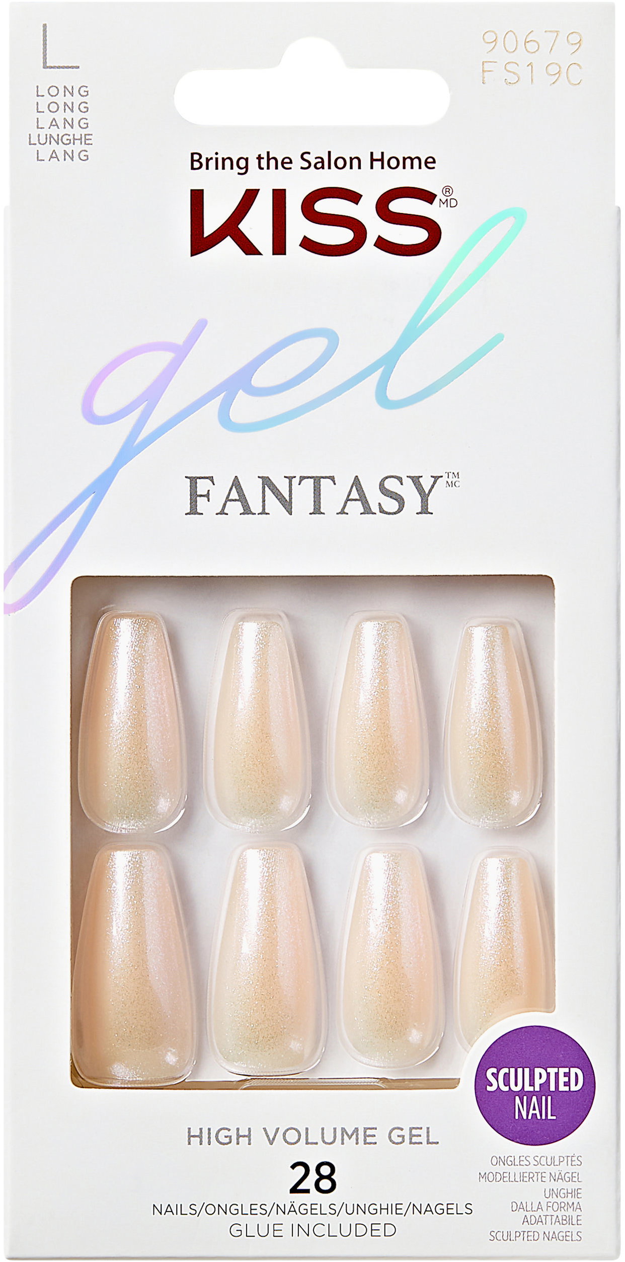 KISS Gel Sculpted Nails - Hold Me Closer