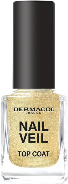 DERMACOL Nail Veil Top Coat Sparkling Beach 11 ml
