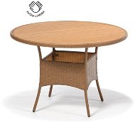 Designlink NEAPOL cappuccino - Záhradný stôl