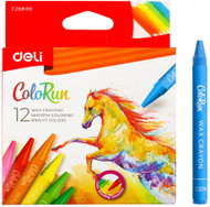 DELI ColoRun EC20800 12 barev  - Wax Crayons