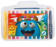 DELI Color Kids gelové 12 barev - Pastelky