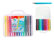 DELI U-TOUCH trojhranné 12 barev - Felt Tip Pens