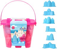 DELI with moulds, 500 g, pink - Kinetic Sand