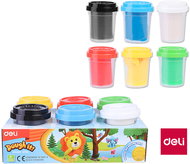 DELI soft in a cup, 6 x 56 g - Modelling Clay