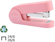 DELI eco LONGREEN EM415 růžová - Stapler