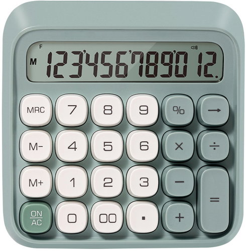 DELI EM36 zelená - Calculator - Main image