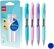 DELI EQ41-4BL modré - balení 4 ks - Ballpoint Pen