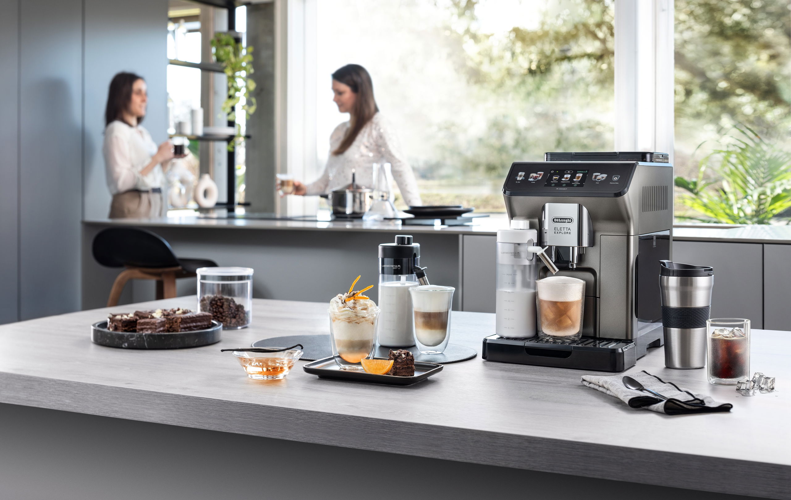 De Longhi Eletta Explore ECAM450.86. T Automatic Coffee Machine