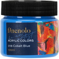 DELI FINENOLO cobalt blue, 100 ml - Acrylic Paints for Canvas