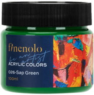 DELI FINENOLO dark green, 100 ml - Acrylic Paints