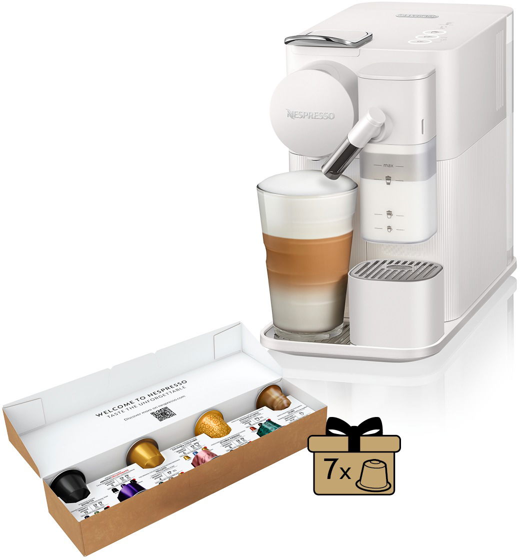 NESPRESSO De Longhi Lattissima One Porcelain White EN510.W