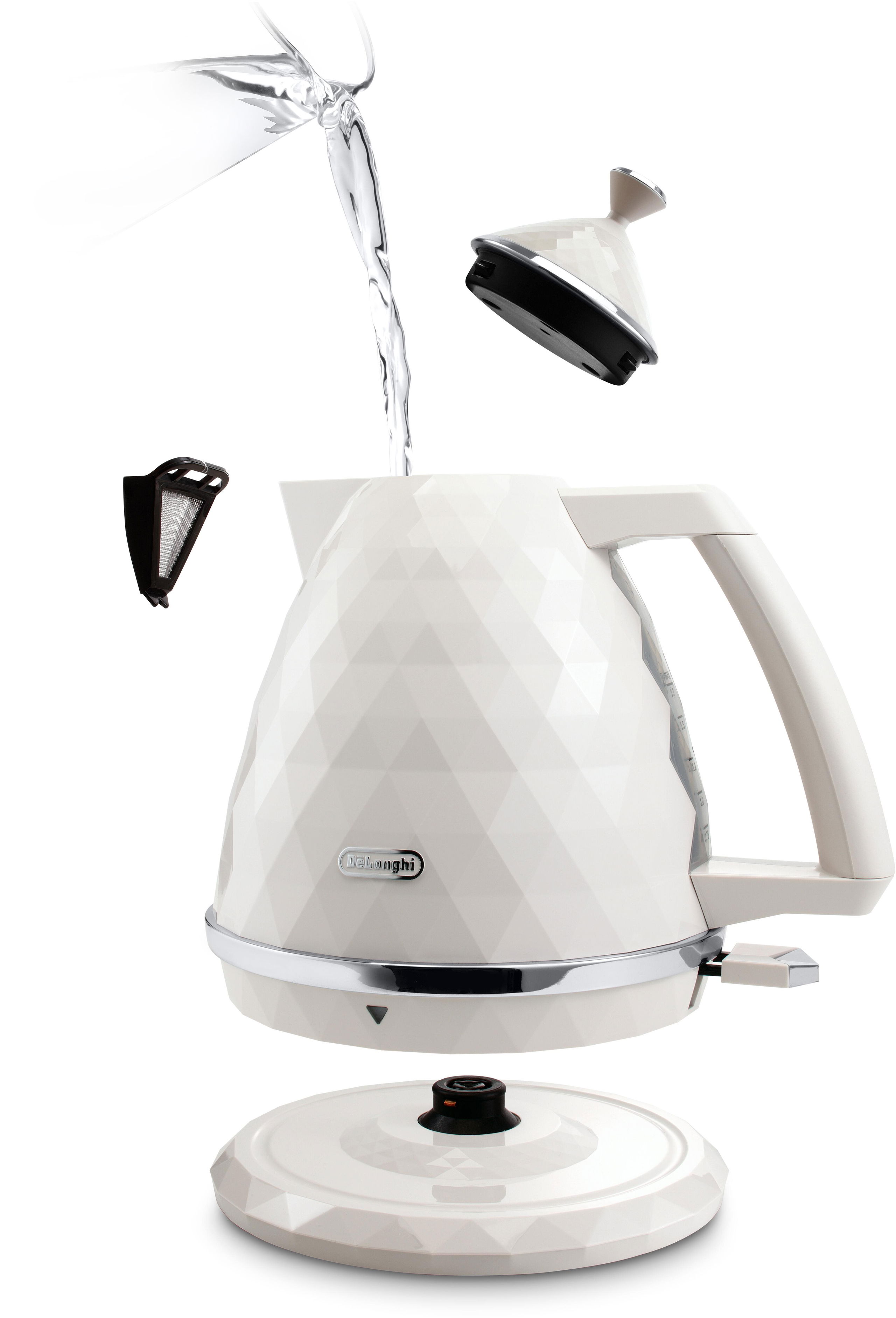 De Longhi Brillante Exclusive KBJX2001.W Electric Kettle Alza.cz