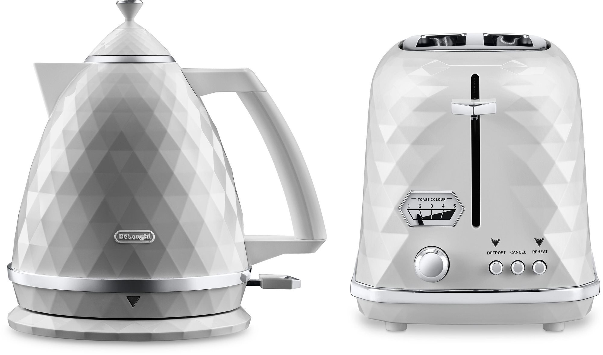 De'Longhi Brillante Exclusive reggeliző kollekció KBJX2001.W + CTJX2103.W