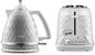 De'Longhi Brillante Exclusive KBJX2001.W + Toaster: De'Longhi Brillante Exclusive CTJX2103.W - Frühstücksset