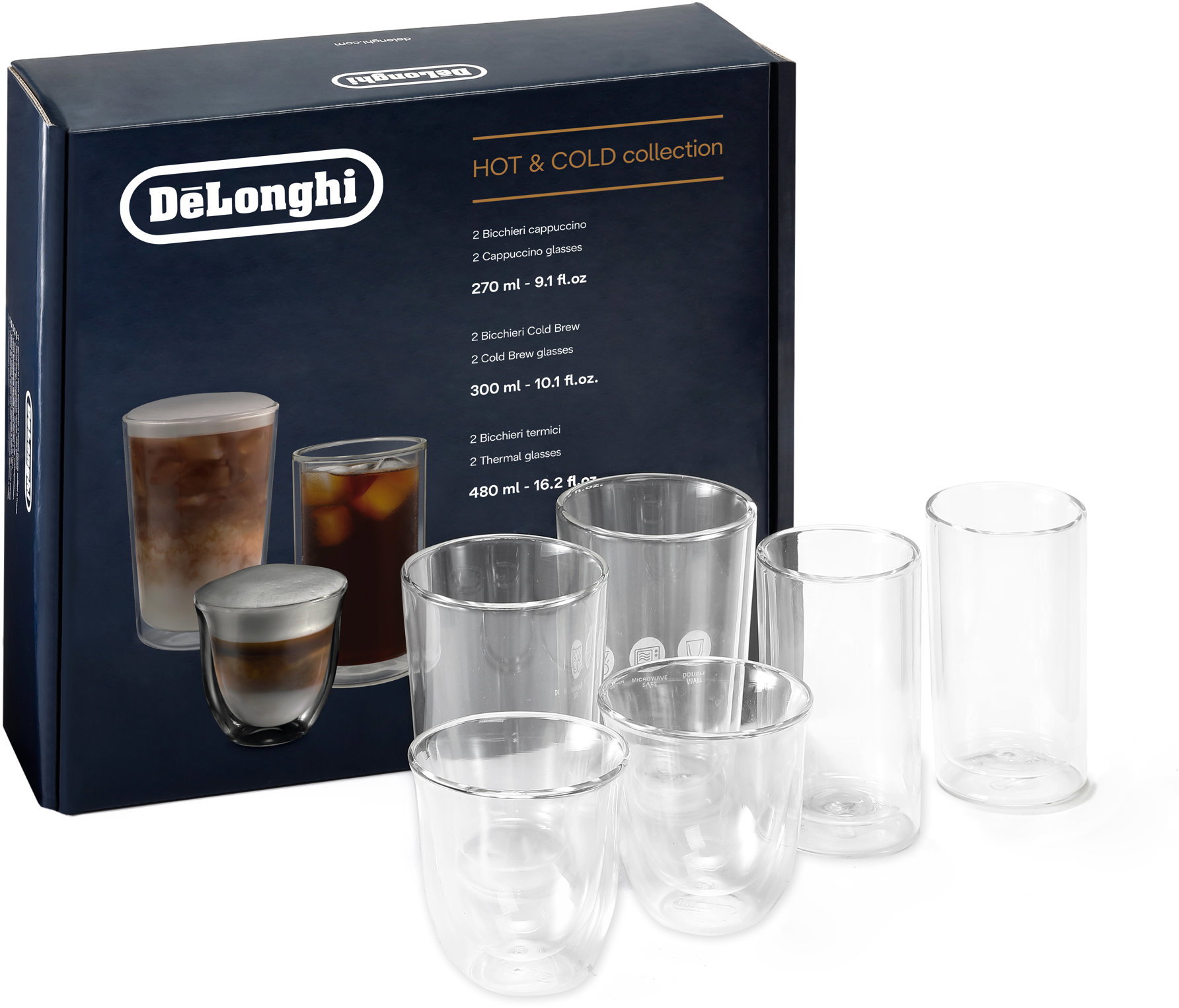 De'Longhi Hot&Cold szett
