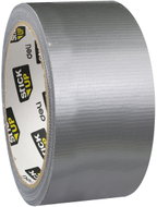 DELI Lepící páska textilní 48 mm × 20 m, stříbrná - Duct Tape