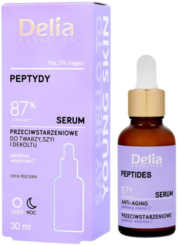 Delia Face, neck and décolleté serum, anti-aging, 30 ml - Face Serum - Main image