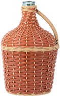 Strend Pro knitted 10 litres, classic, glass/plastic - Demijohn