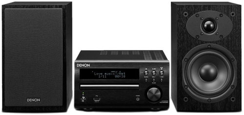 DENON RCD-M40 + SC-M39 speakers, black - Mini System - Main image