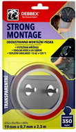 Den Braven Double-sided mounting tape STRONG MONTAGE 19mm x 0,7mm x 2,5m - Double-sided tape