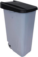 Denox Waste bin RECICLO for separated waste 110 l, black lid, plastic with wheels - Rubbish Bin