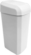 Denox Troya waste bin 45 l, white - Rubbish Bin