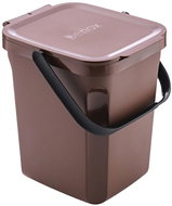 Denox Organic waste bin for bio-waste 10 l, brown - Rubbish Bin
