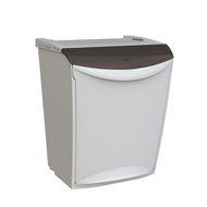 Denox Ekosystem waste bin 25 l, grey - mix - Rubbish Bin