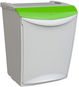 Denox Ekosystem-Abfallbehälter 25 l, grün - Glas - Mülleimer