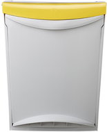 Denox Ekosystem waste bin 25 l, yellow - plastic - Rubbish Bin