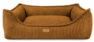 DENZOO MILANO MUSTARD Ortopedický pelech pro psy se snímatelným potahem 70 cm × 50 cm - Pet Bed