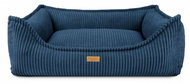 DENZOO MILANO NAVY BLUE Ortopedický pelech pro psy se snímatelným potahem 90 cm × 75 cm - Pet Bed