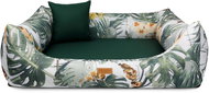DENZOO JUNGLE Ortopedický pelech pro psy se snímatelným potahem 80 cm × 60 cm - Pet Bed