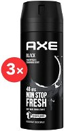 AXE Black, 3× 150ml - Deodorant