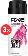 AXE Anarchy For Her, 3× 150ml - Deodorant