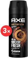 AXE Dark Temptation 3x 150ml - Deodorant