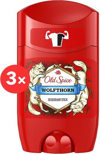 OLD SPICE WolfThorn 3 × 50 ml - Deodorant - Main image